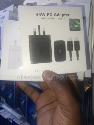 Samsung Charger 45watts,Super Fast, Reliable Two Ports
