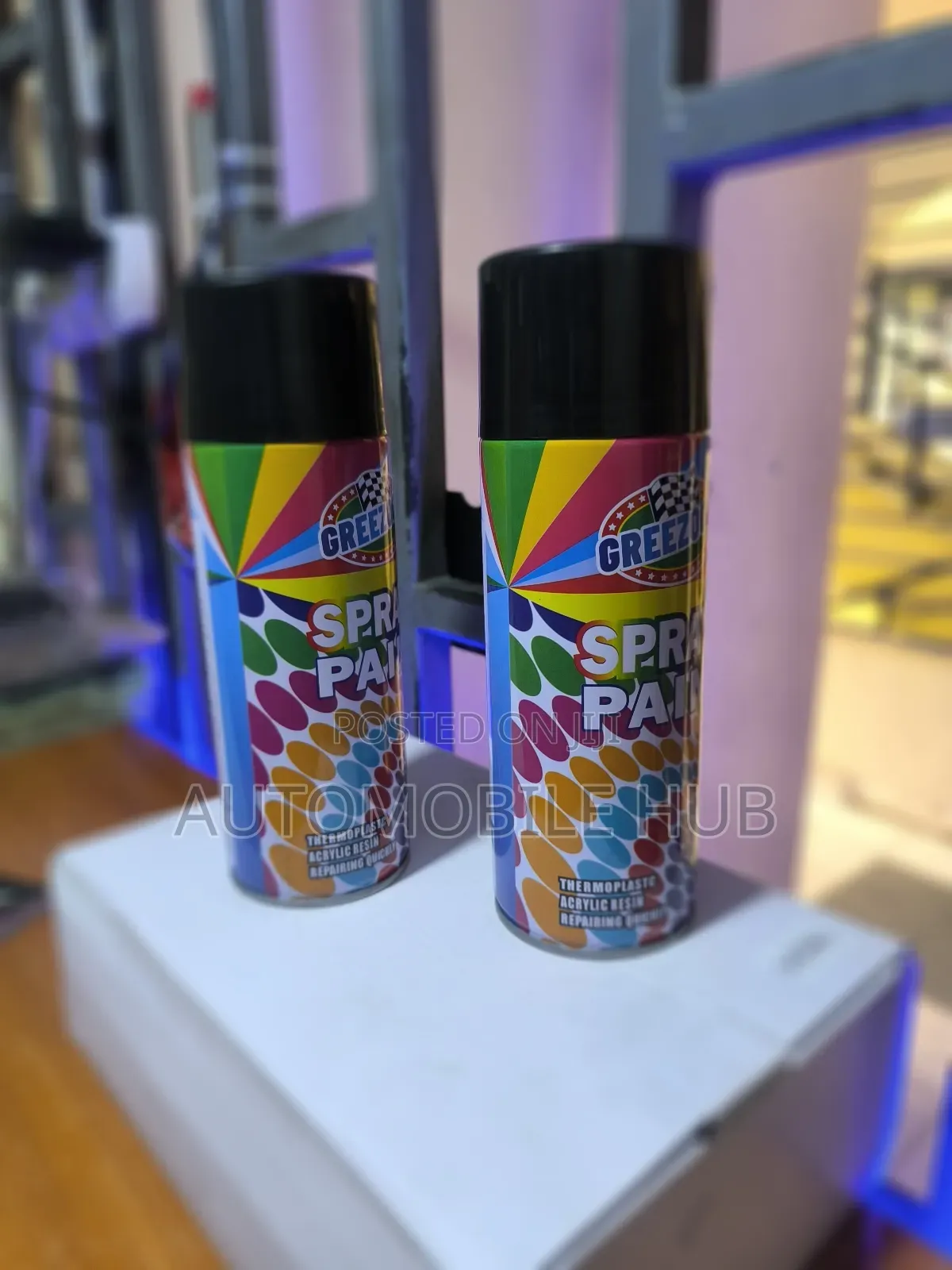 Spray Paints - Available in Different Colors