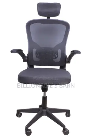 Office Chair; High-Back Ergonomic Seating Chair Black