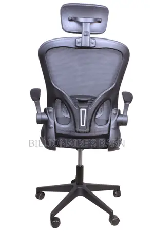 Office Chair; High-Back Ergonomic Seating Chair Black