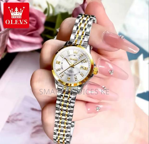 Olevs Couple
 Metallic Strap
 Date Display
 - thumbnail 2