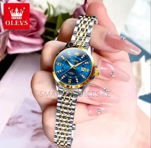 Olevs Couple
 Metallic Strap
 Date Display
 - thumbnail 3