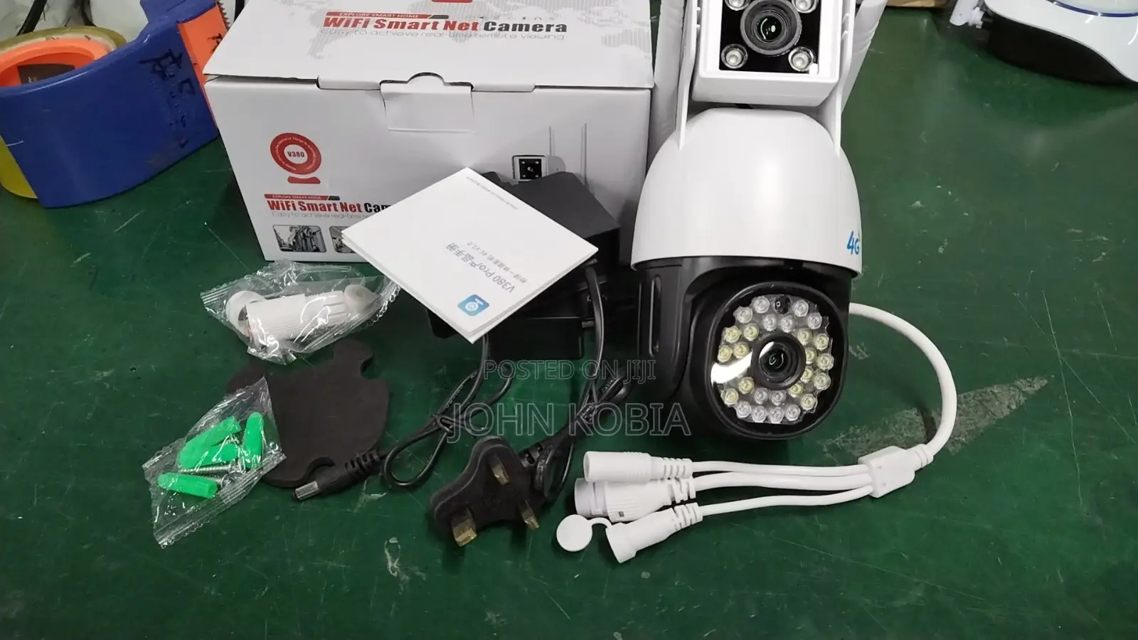 V380 4g PTZ Wifi Smart Net Camera –Ac Powered Camera