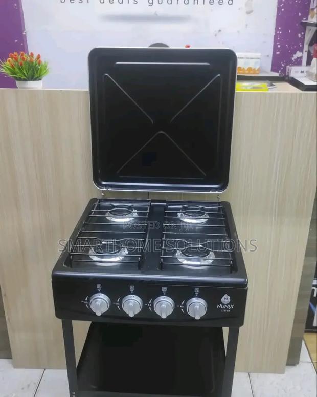 Cook Smart With Nunix: Full Gas Cooker With Built-in She