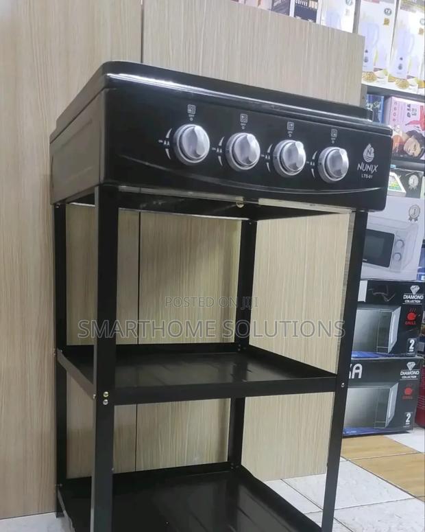 Nunix Full Gas Standing Cooker With Spacious Shelve - main view