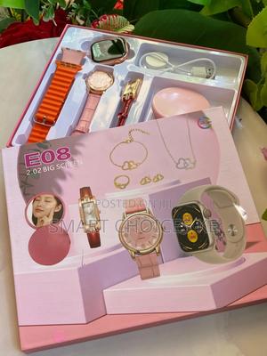 E09 Ladies Smartwatch + 2 Analogue Watches Smart Watch