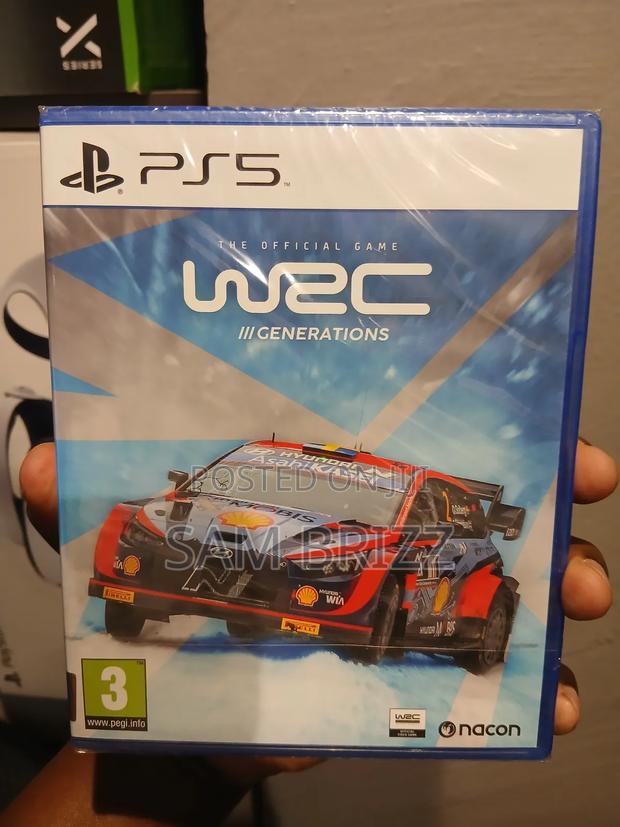 WRC Generation Ps5 - main view