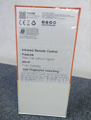 New Tecno Spark 40 128 GB Black