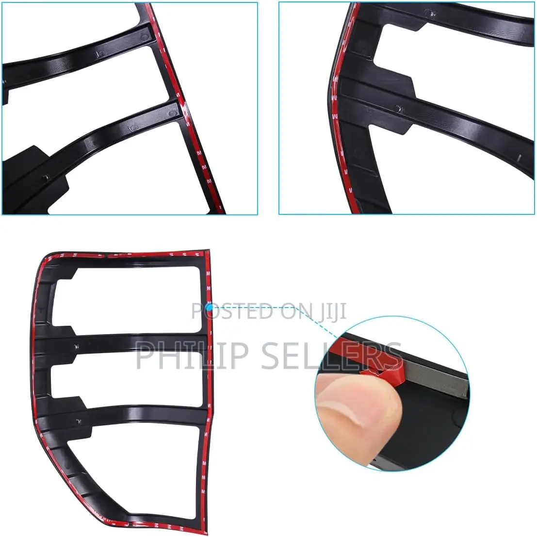 Tremor Front Rear Lamp Guard Bezel (Taillight Cover)