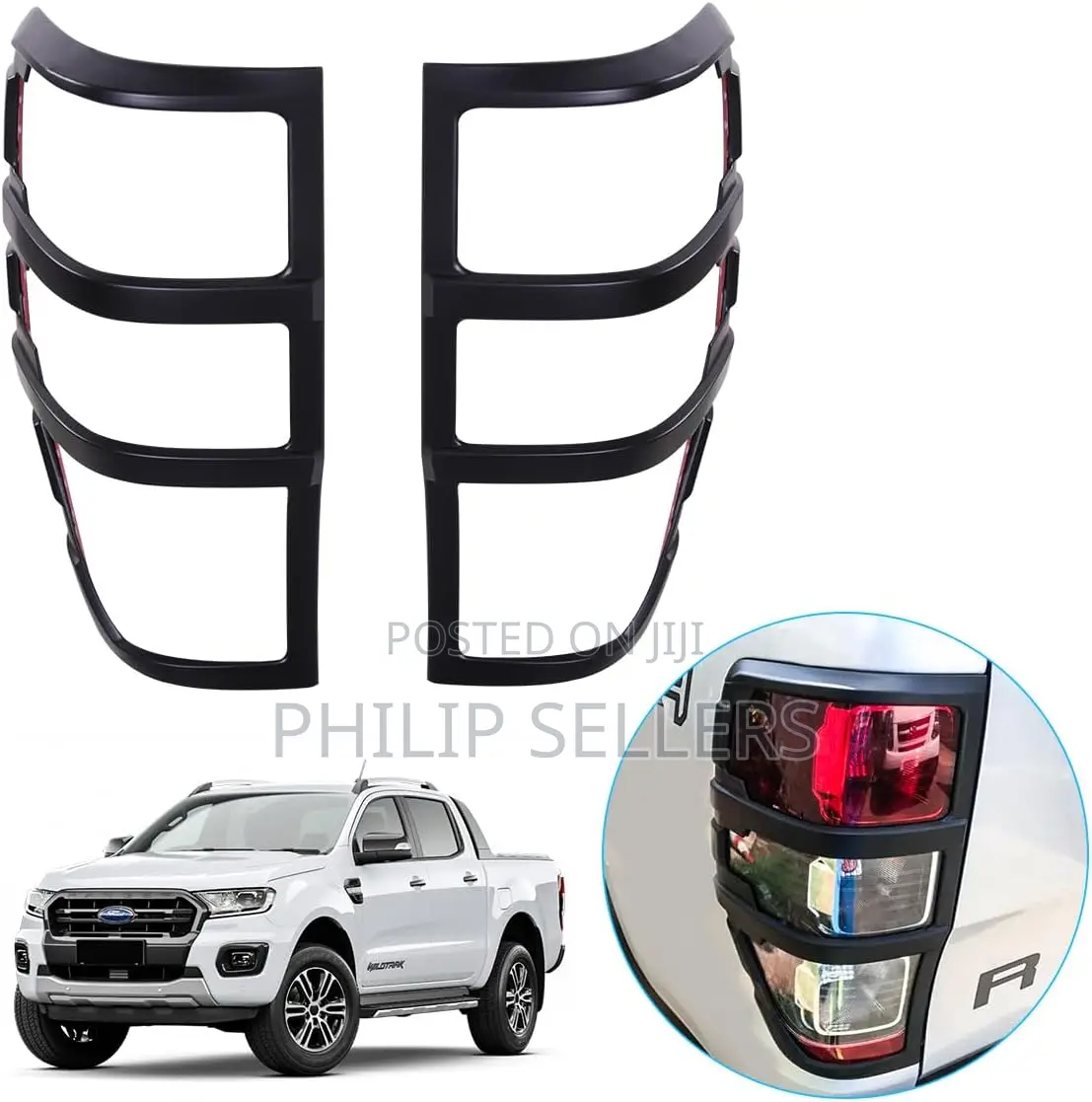 Tremor Front Rear Lamp Guard Bezel (Taillight Cover)