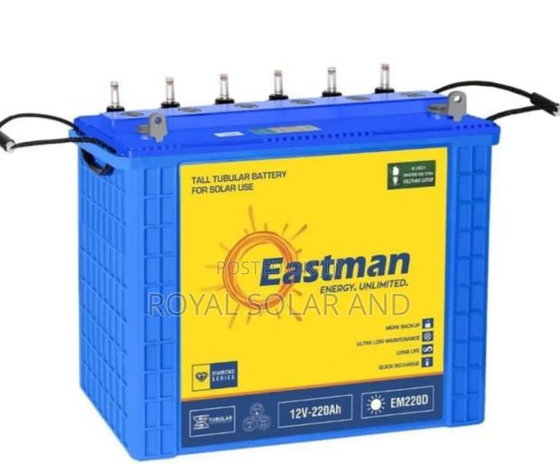 Eastman Tall Tubular Battery 200ah 12v Heavy-Duty - thumbnail 2