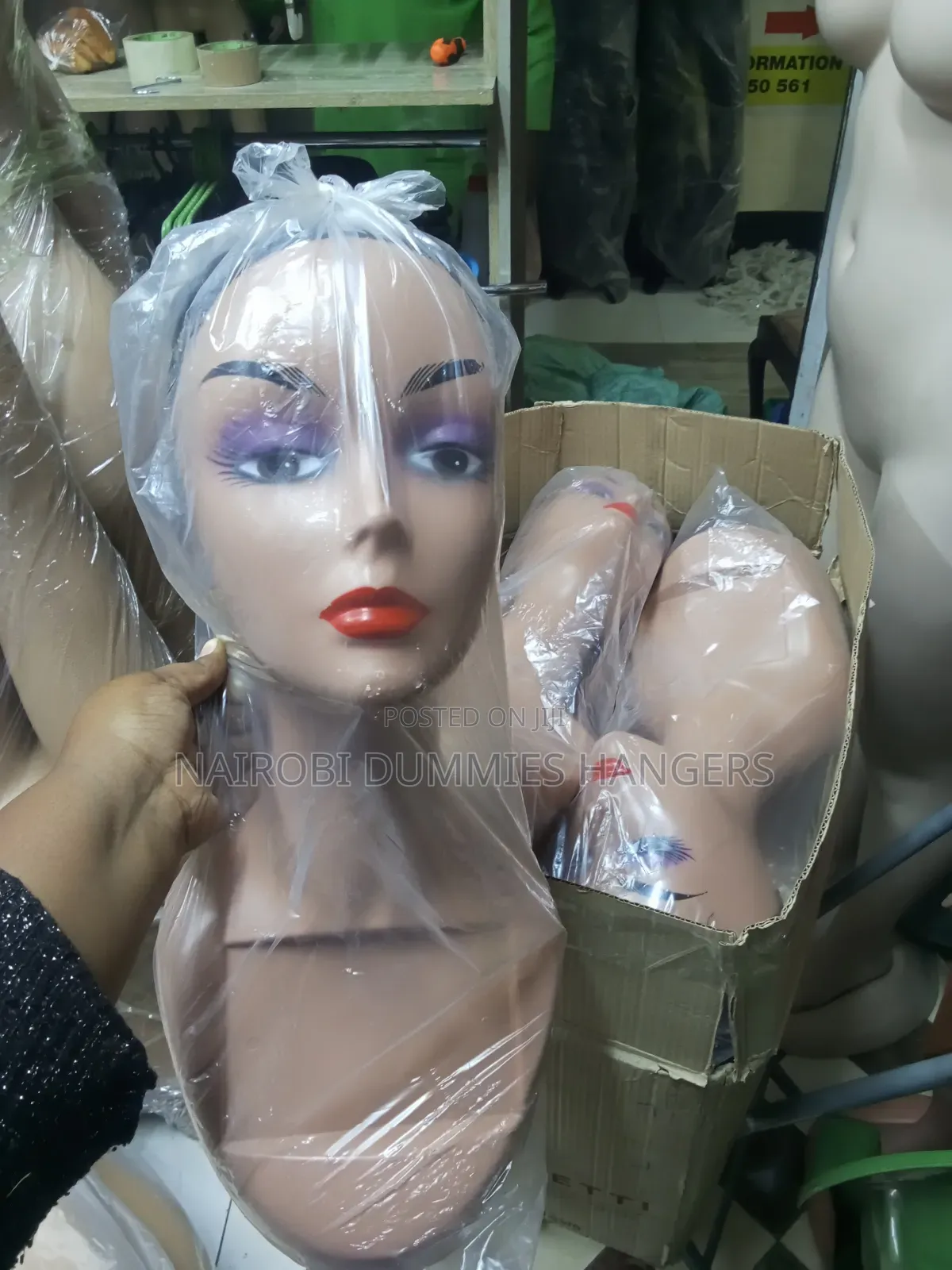 Luxury Human Hair Mannequin