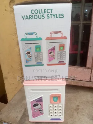 Electronic Kids Saving Box With Finger Print Sensor