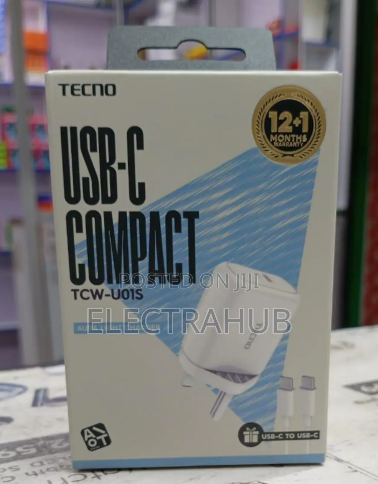 Tecno Adapter Type Usb C-C Brand New Sealed