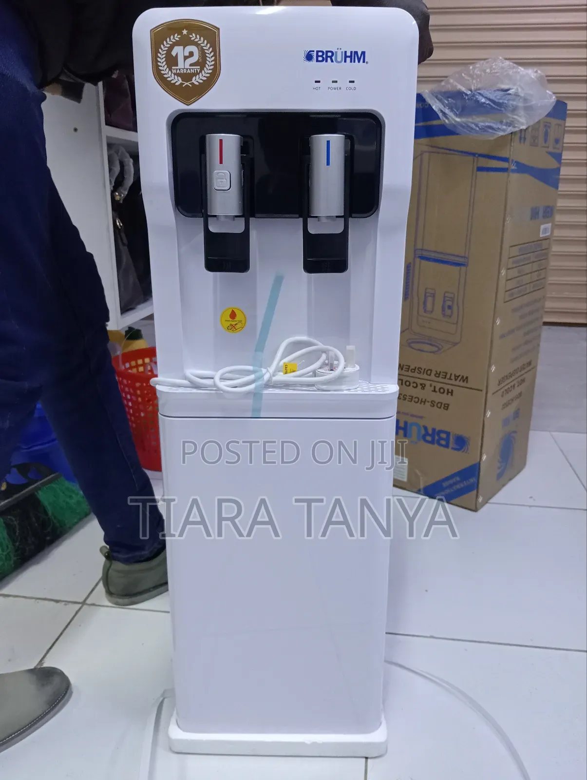 Bruhm Hot and Cold Water Dispenser BDS Hce532 White