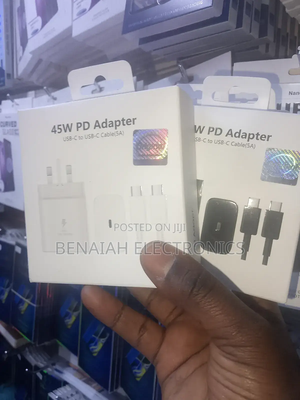 Samsung Fast Charging Charger (45 Watts)C to C Cable