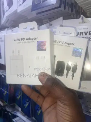 Samsung Fast Charging Charger (45 Watts)C to C Cable