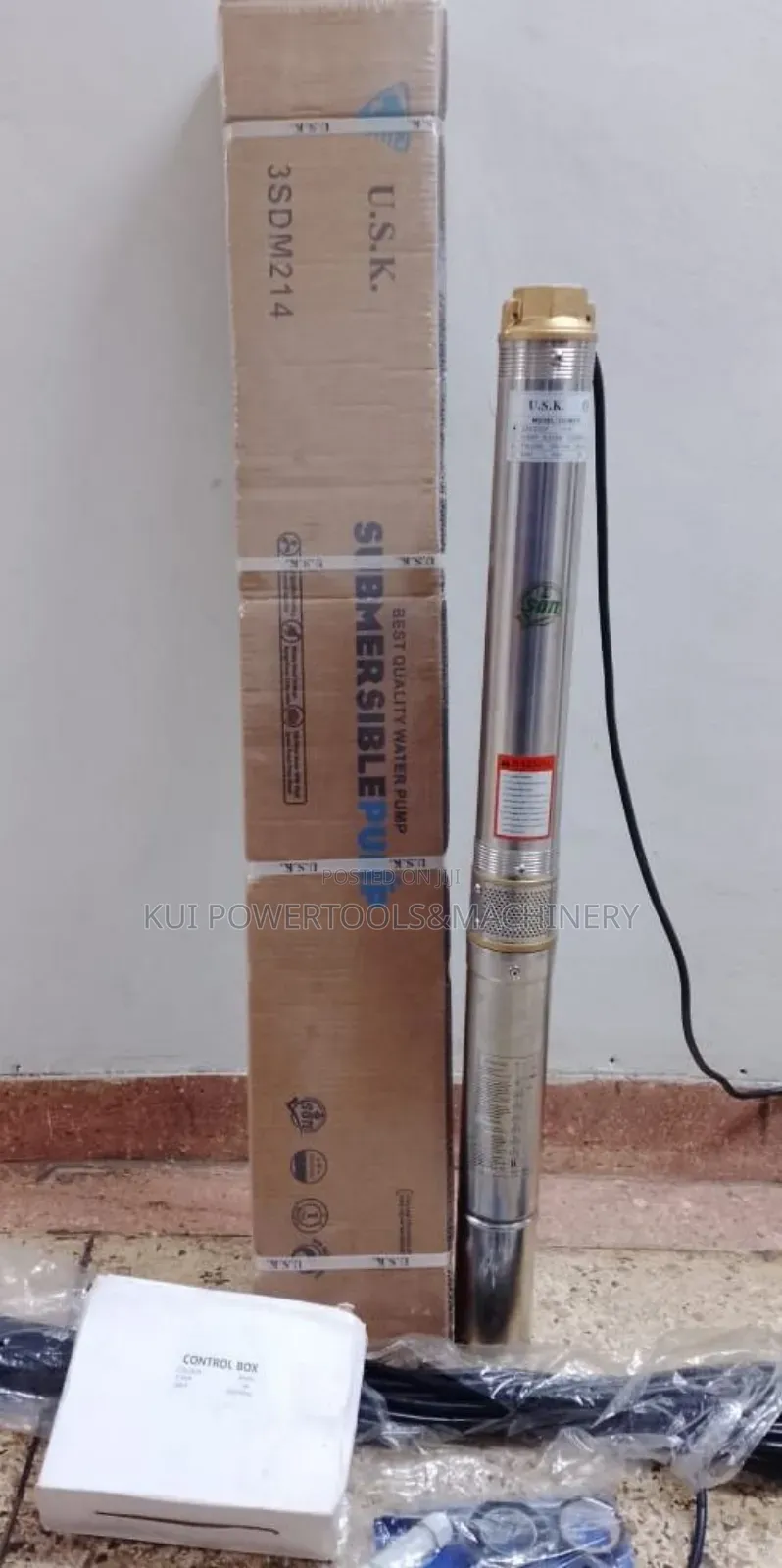 Usk 0.5hp Slim Submersible Pump/ Submersible Water Pump