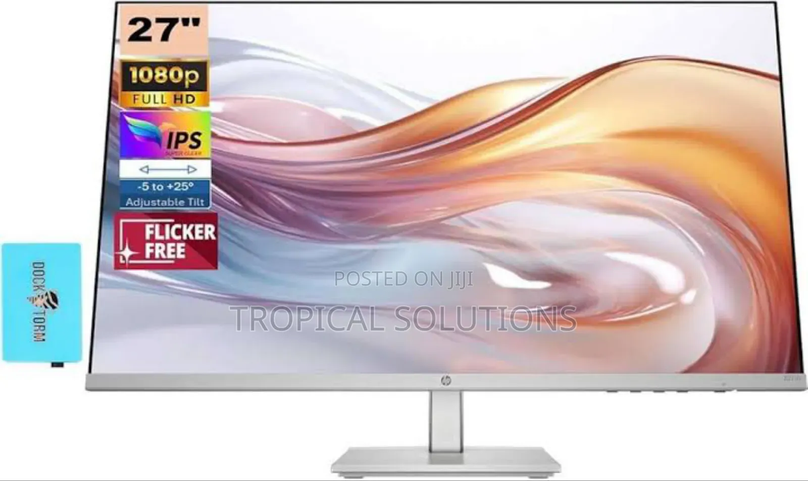 Hp 527sh Series 5 27 FHD Monitor; 27" Hp 527sh
