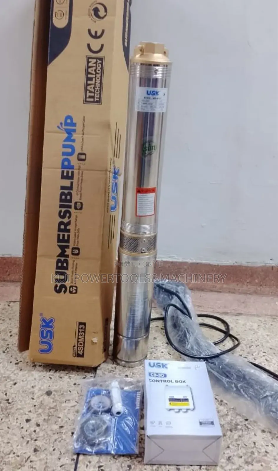 Usk 85m Head Submersible Water Pump/ 1hp Submersible Water Pump