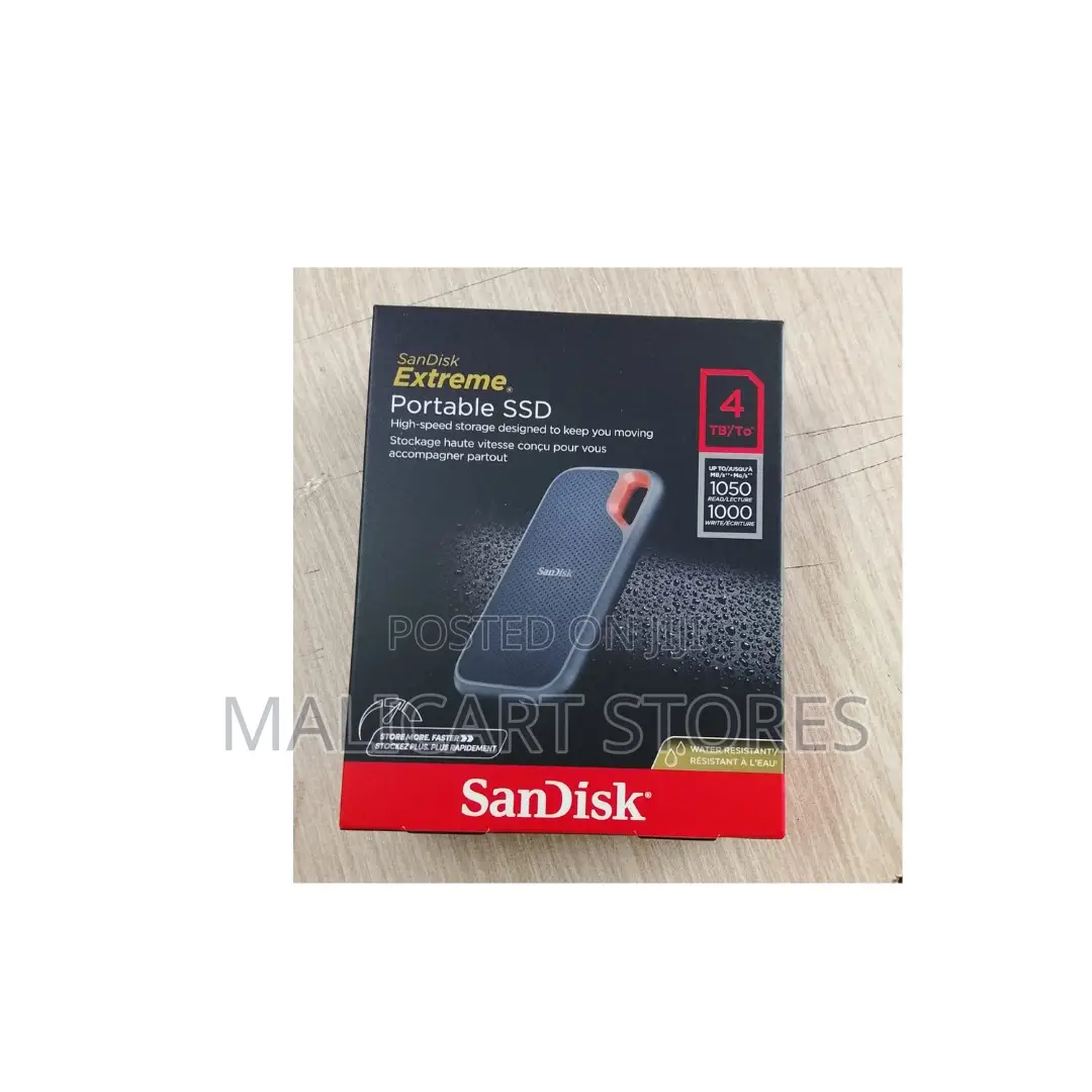 Sandisk Extreme Portable External SSD 4tb