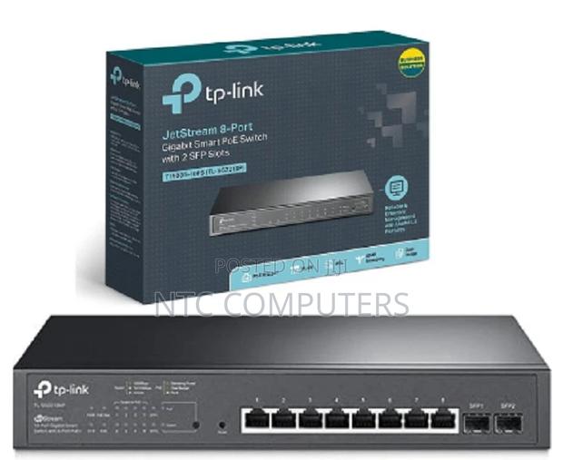 Tp-Link Jetstream Sg2210mp 10-Port Gigabit Smart Switch With 8 Poe+ - main view
