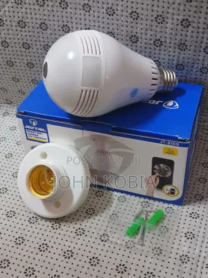 Hidden Bulb Camera – 360° Smart Wifi Surveillance (Jt-8169)