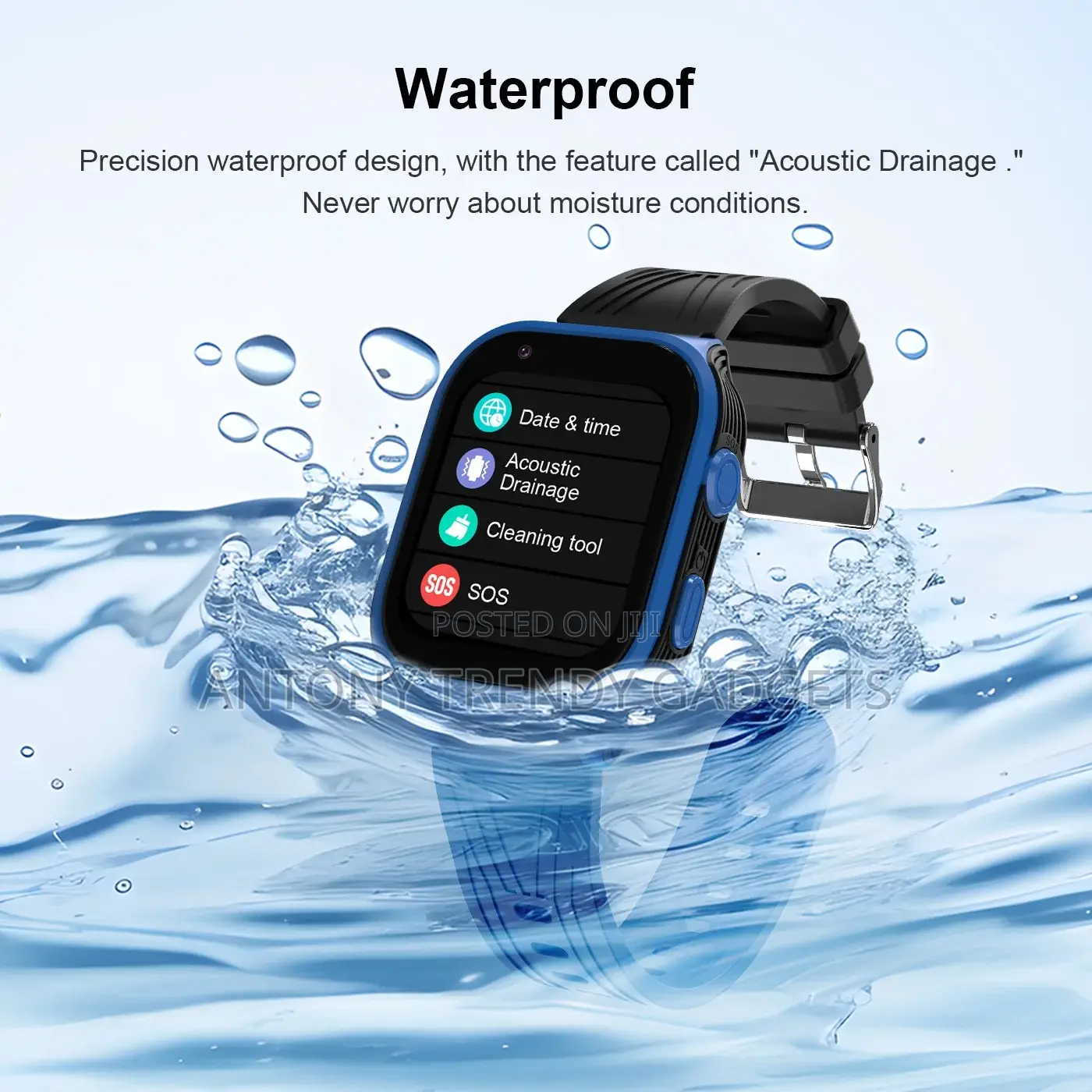 D8 Children’S GPS Smartwatch With School Mode