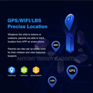 D8 Children’S GPS Smartwatch With School Mode