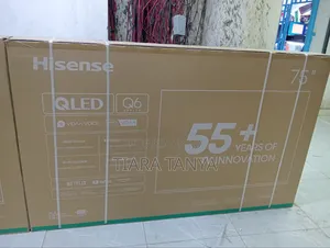 Hisense 75" Qled 75q6n Ai Upsacler Ultra Hd Frameless Tv
