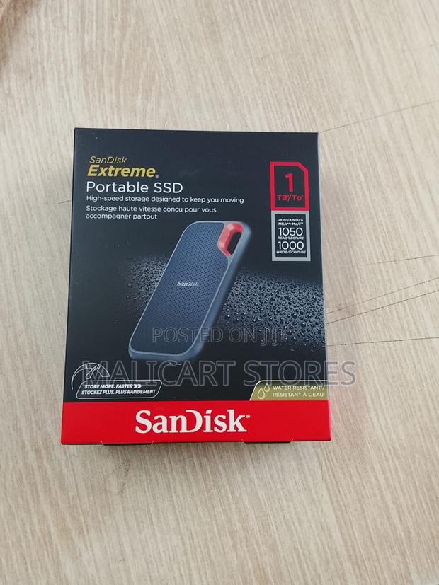 Sandisk Extreme Portable External SSD V2 1tb - main view