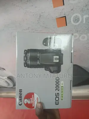 Canon Eos 2000d Dslr Camera And Ef-s 18-55 Mm Lens