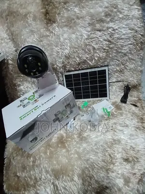 4g Solar-Powered PTZ Security Camera With Single Lens