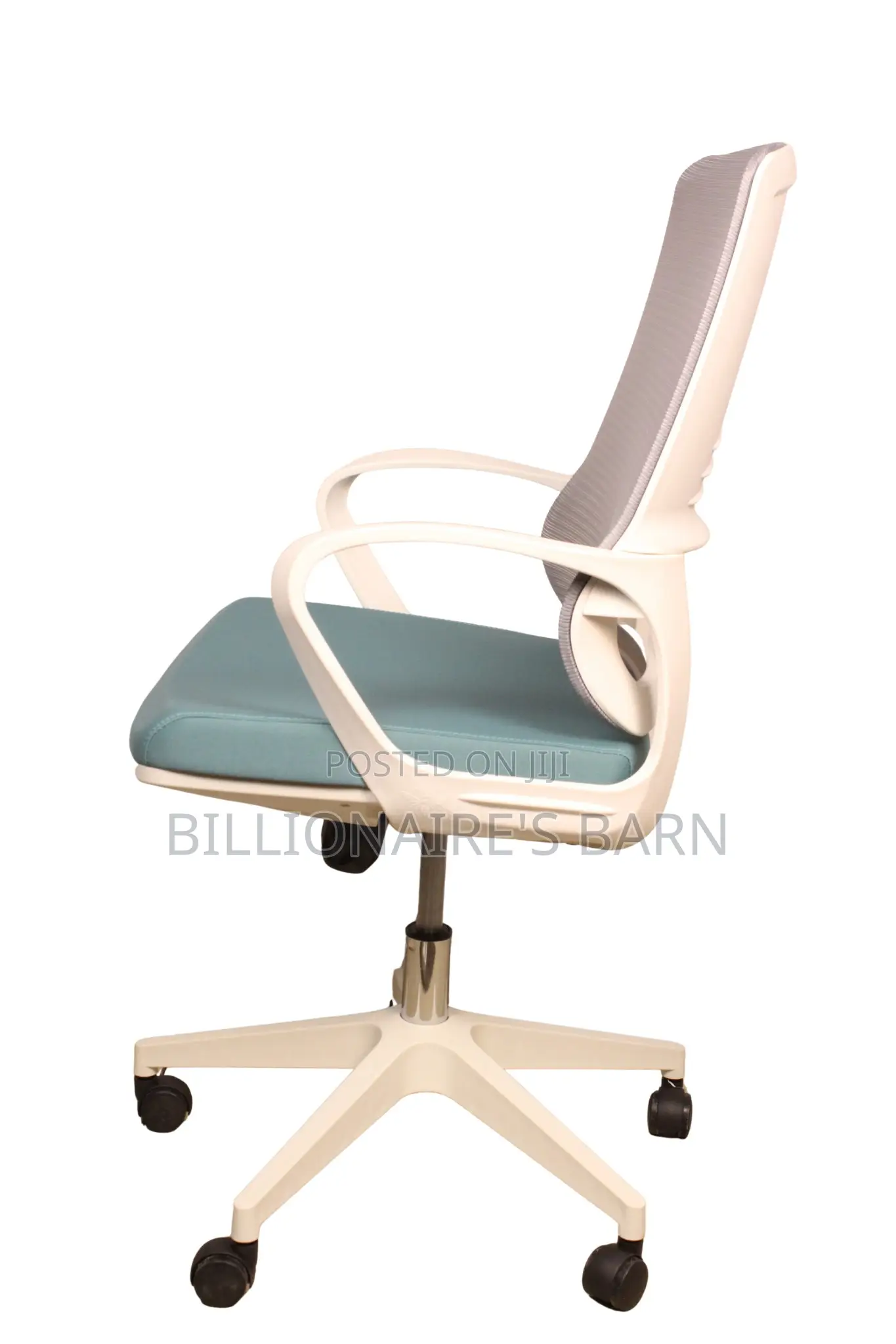 Office Chairs; Mesh White Boardroom Chair