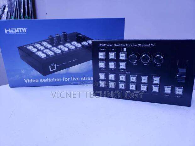 Hdmi Video Switcher for Live Stream and Tv