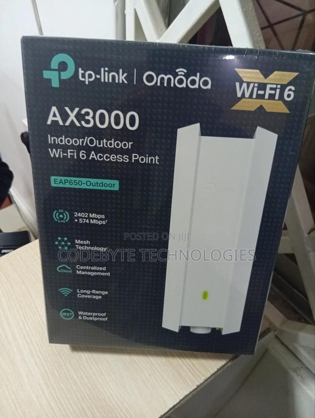 Tp Link Eap650 Access Point Ax3000 Indoor/Outdoor Wifi 6 - thumbnail 3
