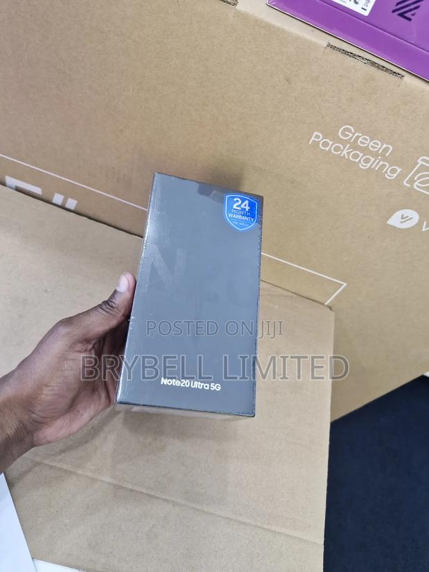 New Samsung Galaxy Note 20 Ultra 5G 128 GB Black - main view