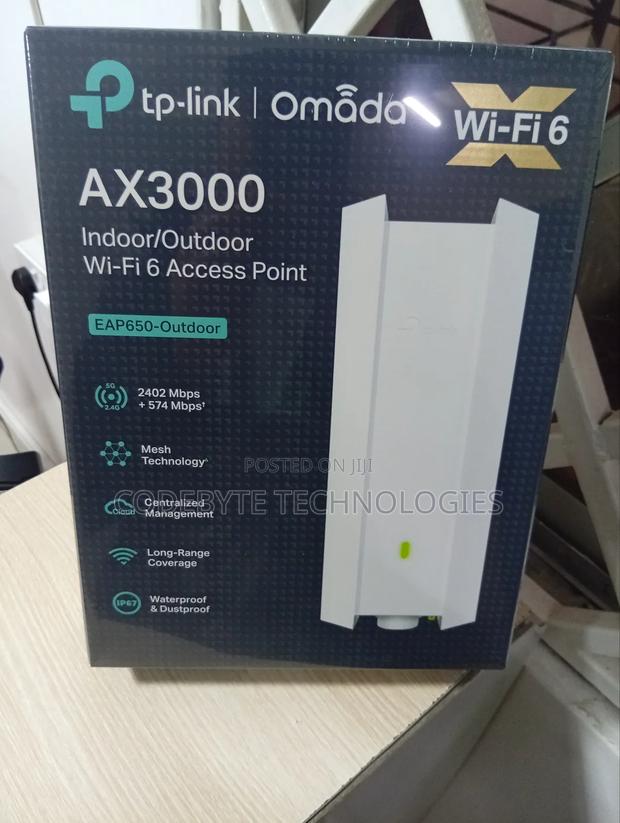 Tp Link Eap650 Access Point Ax3000 Indoor/Outdoor Wifi 6 - main view