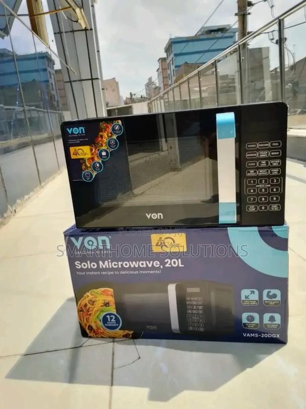 Von 20l Solo Microwave Oven Vams-20dgx