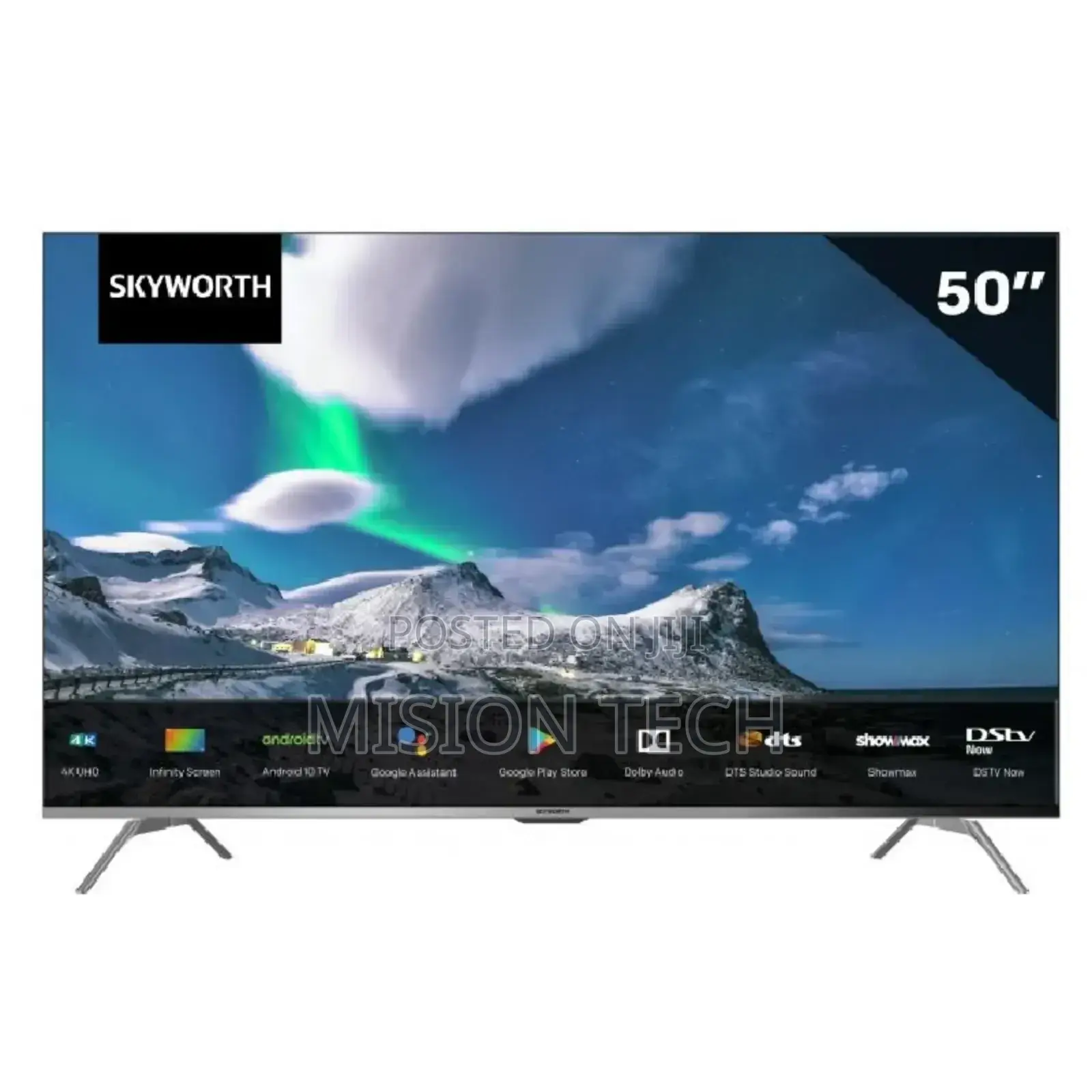 Skyworth 50′′ 50g3a Uhd Android Google Tv
