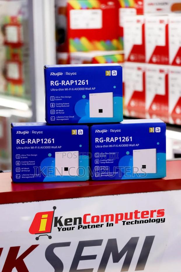 Ruijie Reyee Wi-Fi 6 Ultra-Thin Wall Plate Access Point - main view