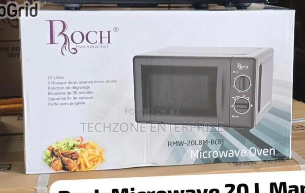 Roch Manual Microwave Oven 700w, 20 Litres– Black 
