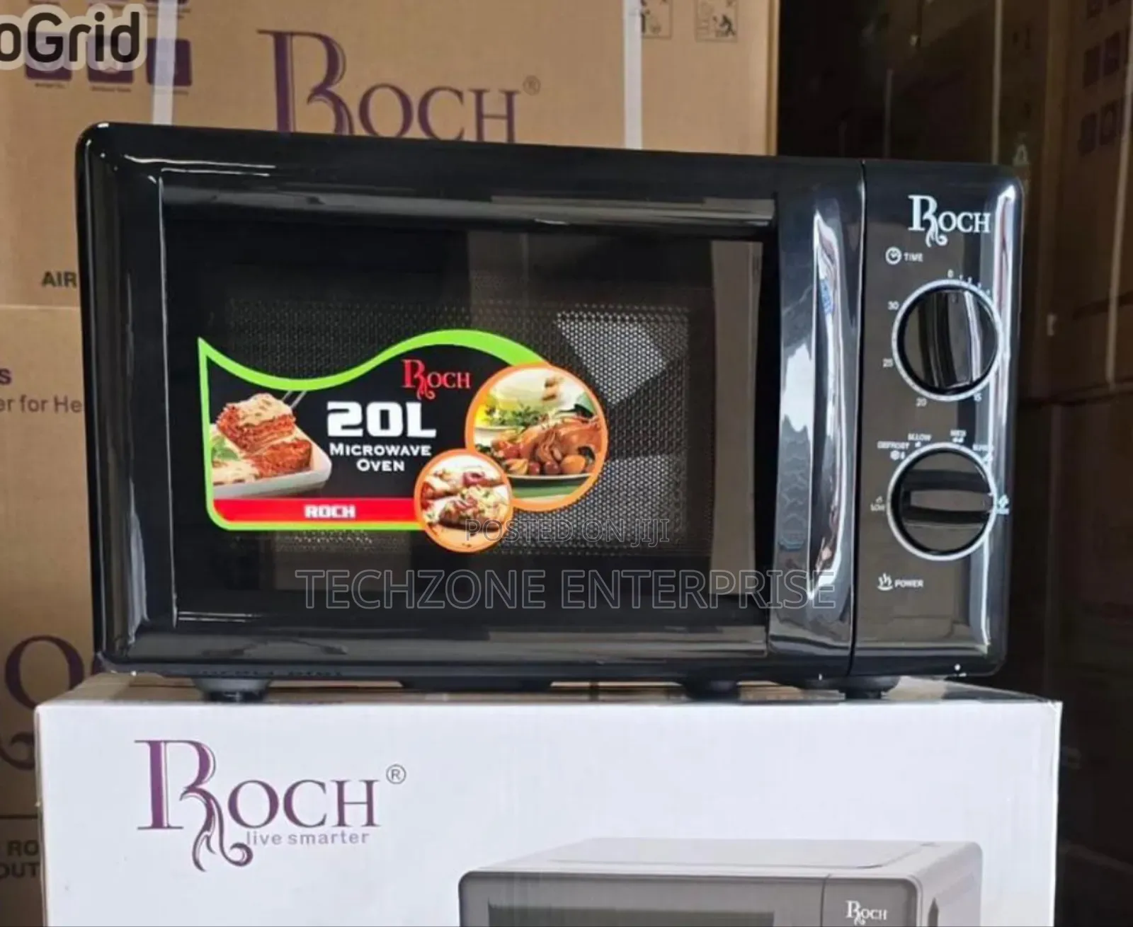 Roch Manual Microwave Oven 700w, 20l Defrost Function 