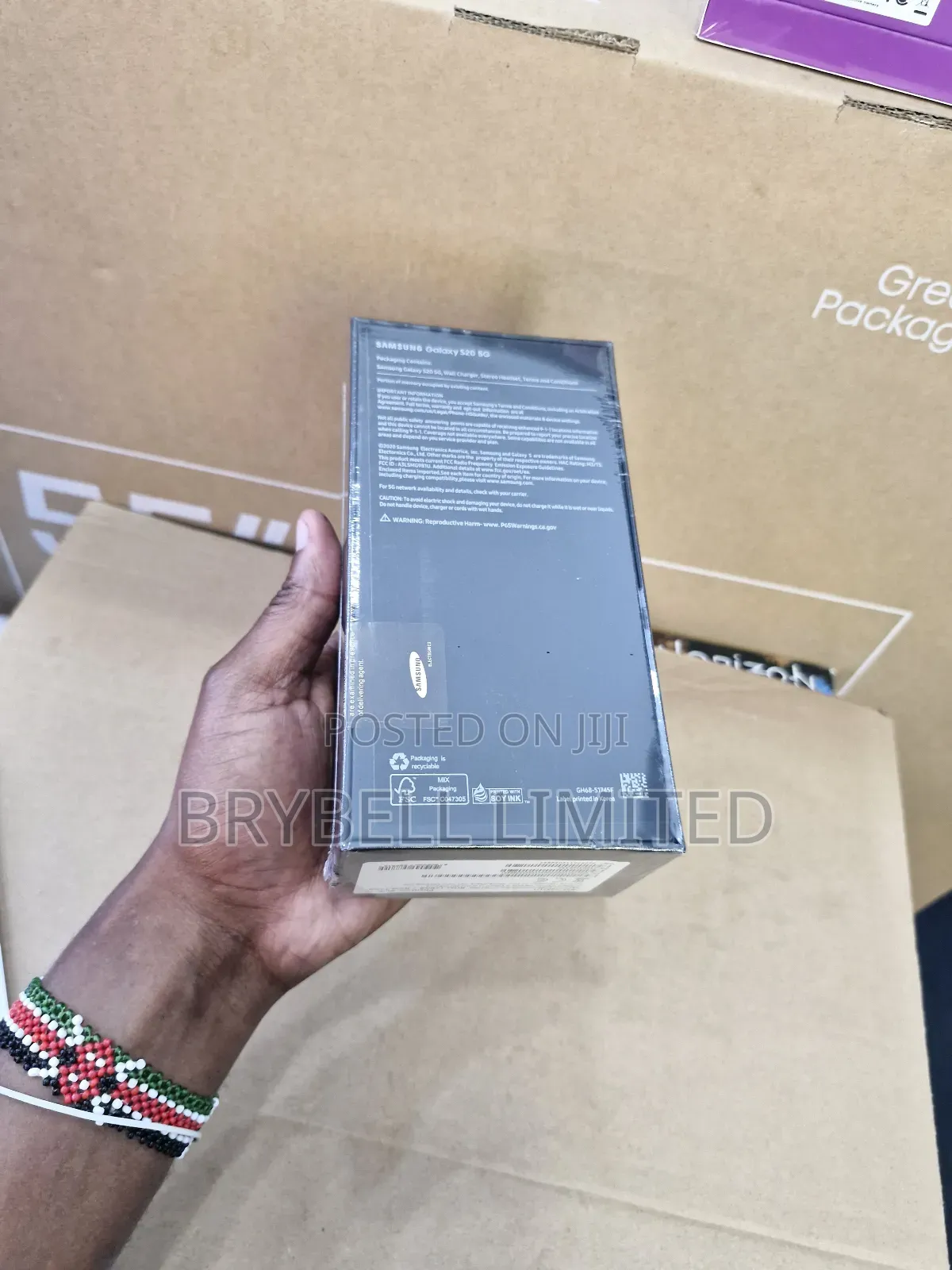 New Samsung Galaxy S20 128 GB Blue