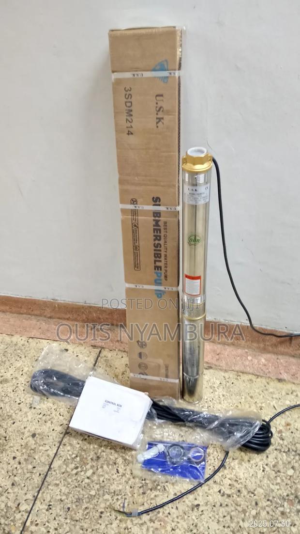 Usk 0.5hp Electric Water Pump/ Submersible Water Pump 54m