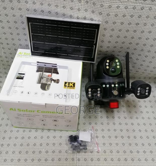 Ai Solar Security Camera 4g Dual Lens - - main view