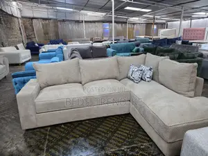 Soft-Touch 6 Seater L Seat Sofa