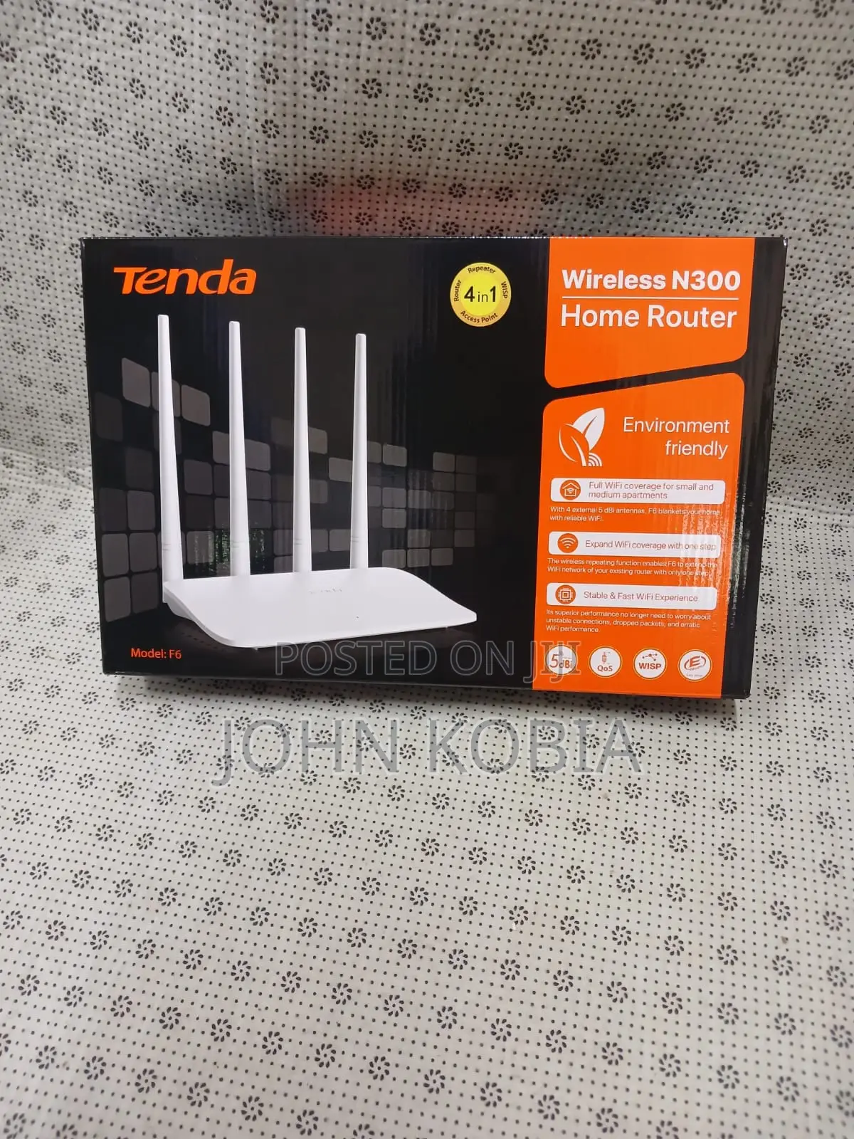 Tenda F6 Wireless N300 Home Router
