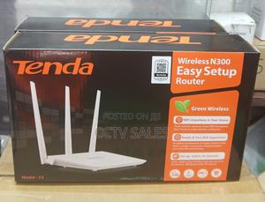 Tenda N300 Wireless Wi-Fi Router With High Power F3