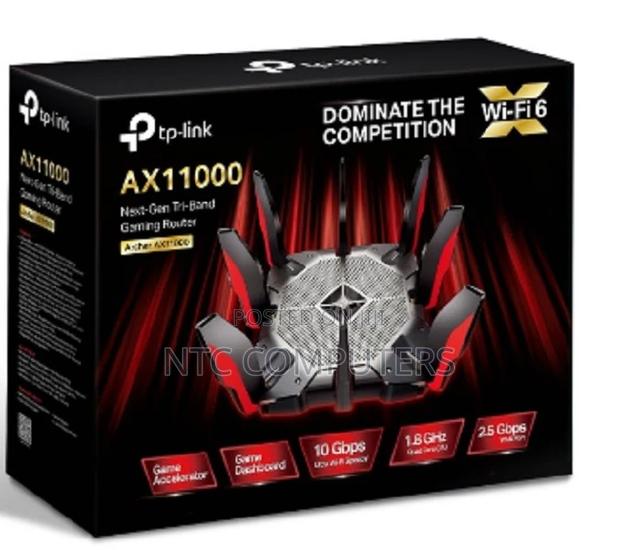 Tp-Link Ax11000 Tri-Band Wi-Fi 6 Gaming Router -